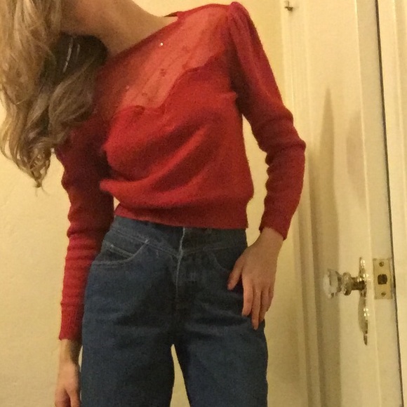 Little red sweater