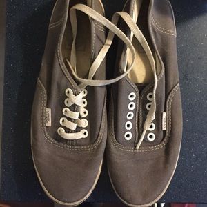 gray vans size 8