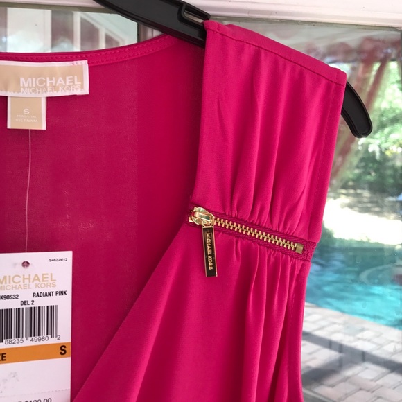 🚫🚫🚫SOLD🚫🚫🚫Pink Michael Kors dress - Picture 4 of 4