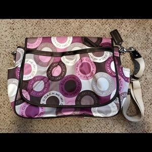 Coach diaper bag
