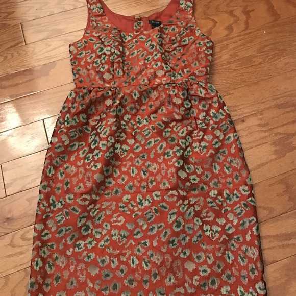 Jcrew leopard print dress