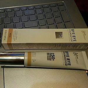 Bye bye foundation full coverage moisturizer50+SPF