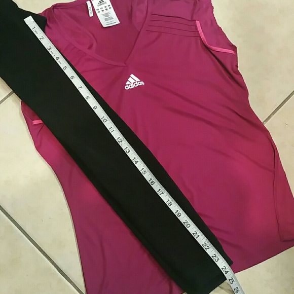 Women's Adidas workout top and 2 workout pants - Picture 4 of 4