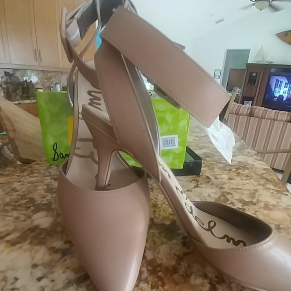 Sam Edelman Ankle Strap Low Heel