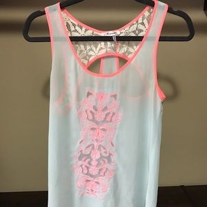 Tank top/blouse boutique top