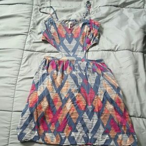 Cut out hip sundress
