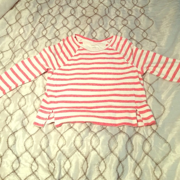 Red & white striped shirt