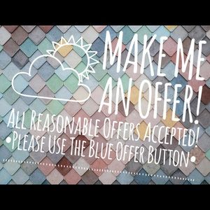 😎👠💄👝🕶👗👙 USE THE OFFER BUTTON! 💜💙💚💛❤️