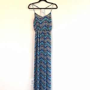 MULTI-COLOR LONG DRESS