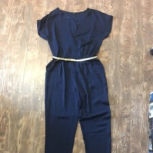 Navy Jumpsuit