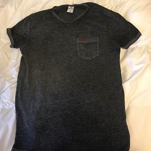 Hollister Crew Neck Pocket T