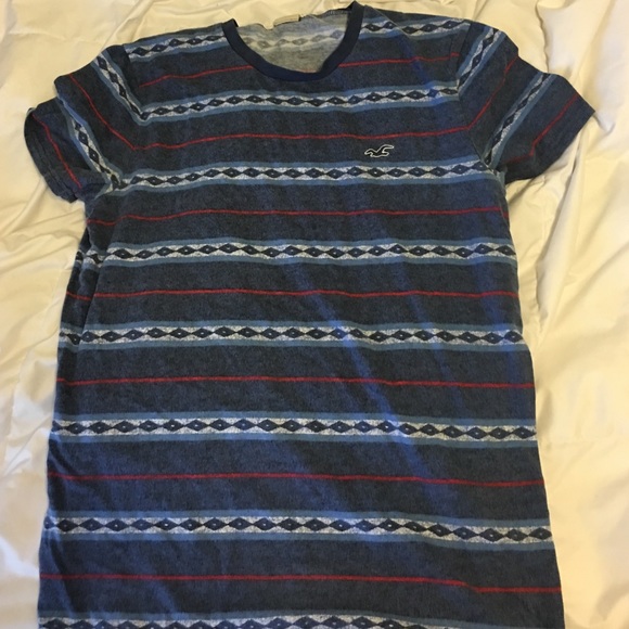 Hollister short sleeve tribal shirt