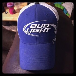 Men's fitted l/XL bud light hat