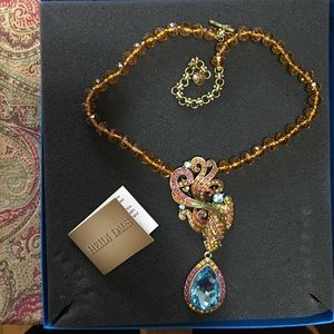 Crystal statement necklace