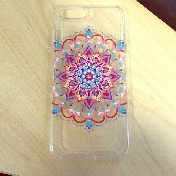 IPhone 7plus Soft Case - Mandala design