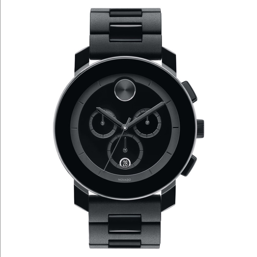 Movado Bold Chronograph Black