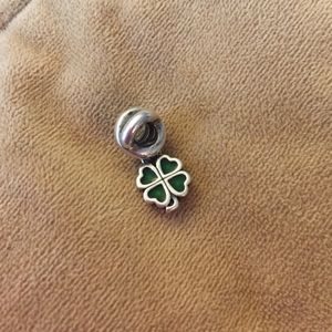 authentic pandora clover charm