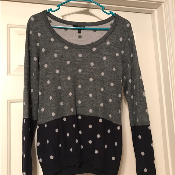 The Limited Polka Dot Sweater
