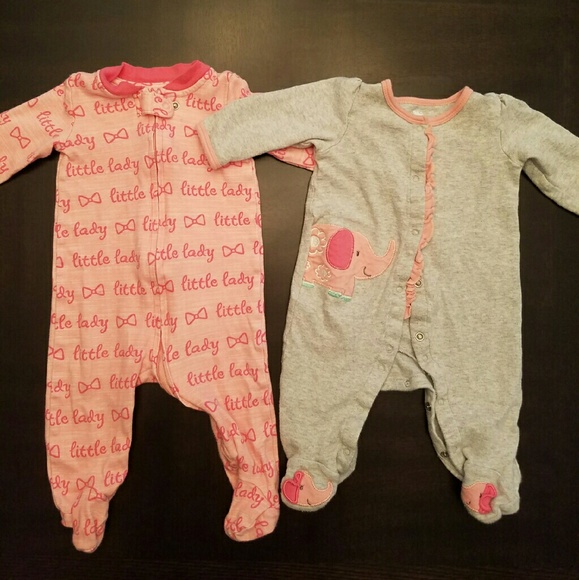 Koala Kids one-piece pajamas for baby girl
