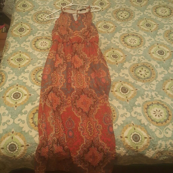 Cute long maxi boho dress