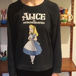 Alice in Wonderland graphic sweater from Forever21