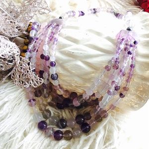 💞genuine Amethyst Necklace & Additional extender