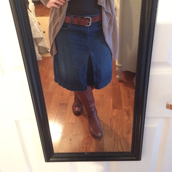 Womens Old Navy Denim Skirt sz 12