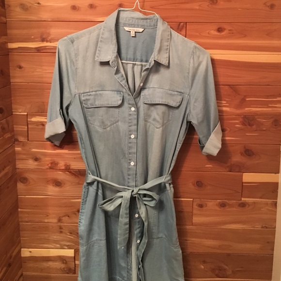 Calvin Klein denim dress with pockets