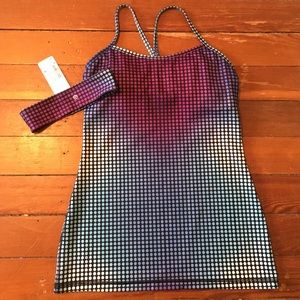Lululemon workout tank with matching headband