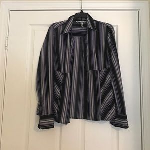 Fred David stretch long sleeve large