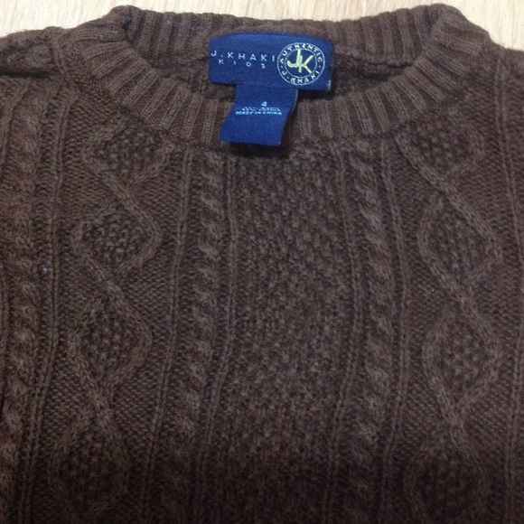 Brown knit sweater - Picture 2 of 3