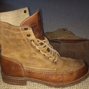 Frye Lace Up Ankle Boot (Men's)- size 13