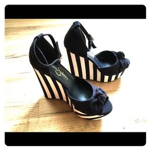 Jessica Simpson wedges
