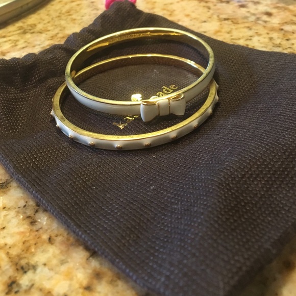 KATE SPADE bangles, set of 2