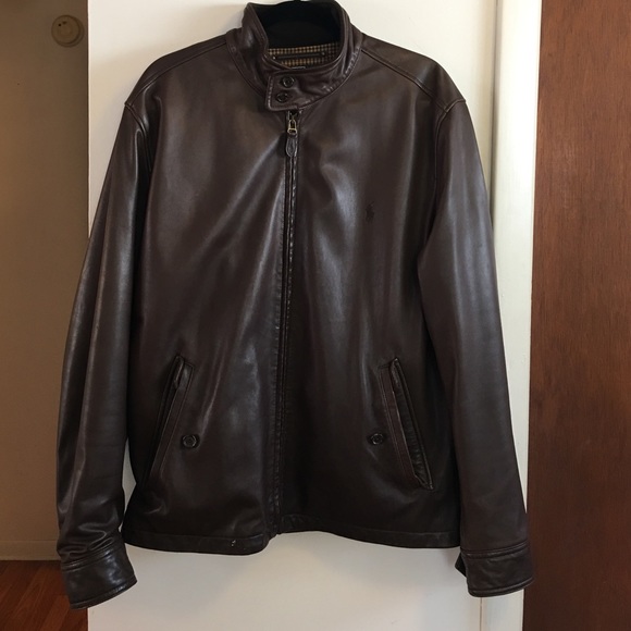 Polo Ralph Lauren Leather Jacket - Picture 1 of 3