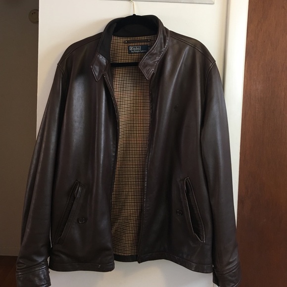 Polo Ralph Lauren Leather Jacket - Picture 2 of 3