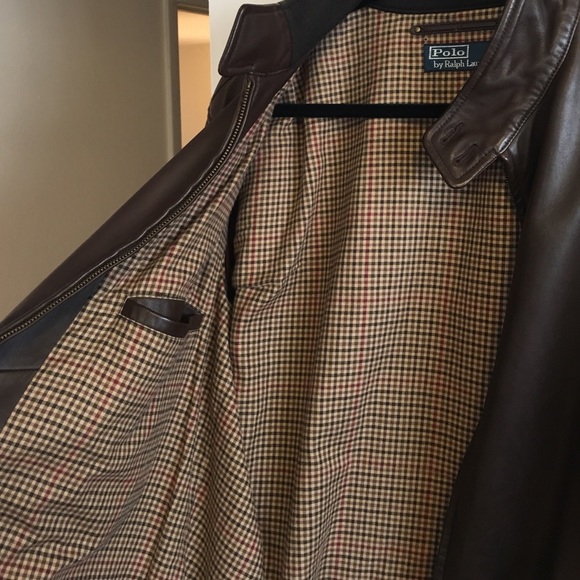 Polo Ralph Lauren Leather Jacket - Picture 3 of 3