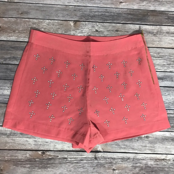 NEW Umgee High Waist Dress Shorts Rhinestone S M L - Picture 3 of 4
