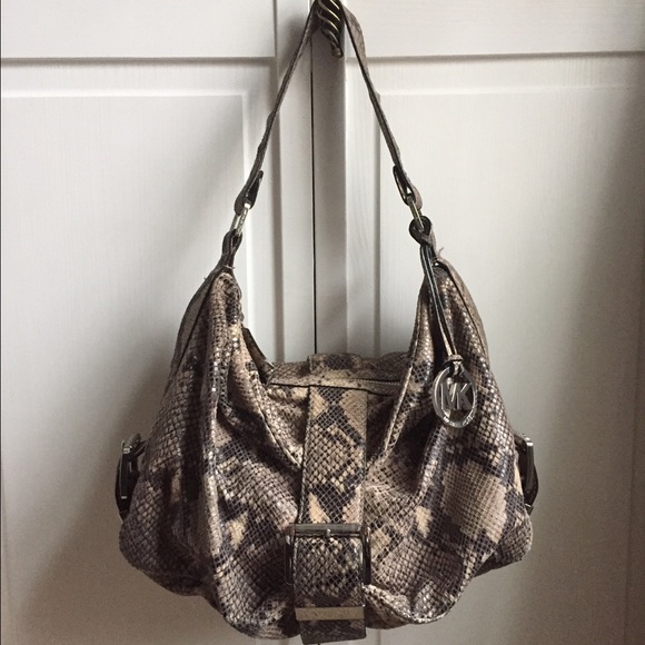 Michael Kors Authentic Snakeskin Handbag