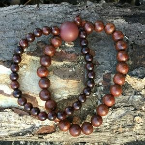 REFRESH wood elastic bracelet