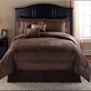 Leopard Print Better Homes & Gardens Comforter Set