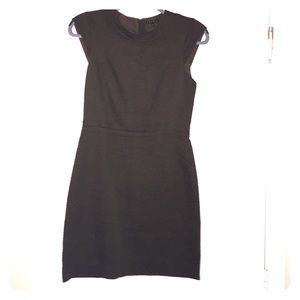 Theory olive green dress