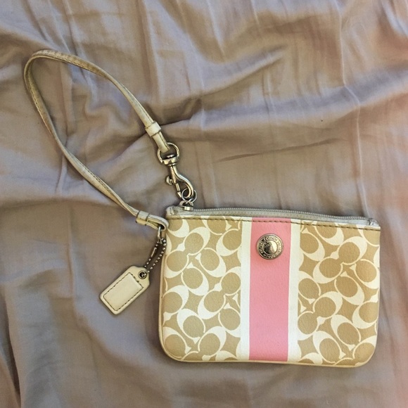 Authentic Coach Wristlet