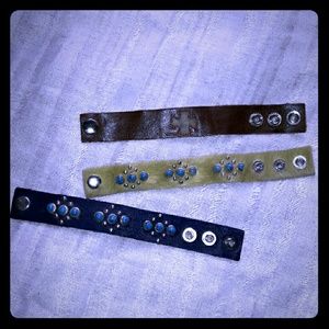Buckle snap bracelets
