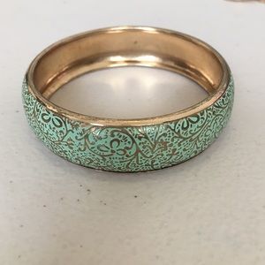 Teal bracelet