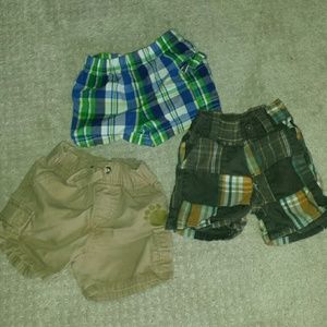 3-6 Months Boys shorts bundle