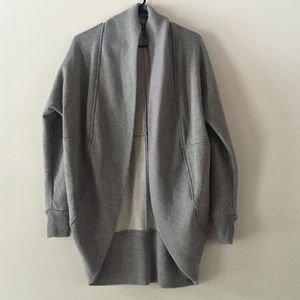 Banana Republic: Gray open cardigan