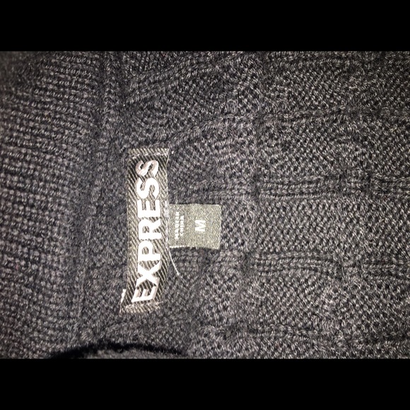 Men's express cardigan sweater. - Picture 2 of 2