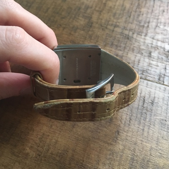 BCBG Brown Leather Watch - Picture 3 of 3