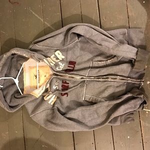 hollister zip up hoodie